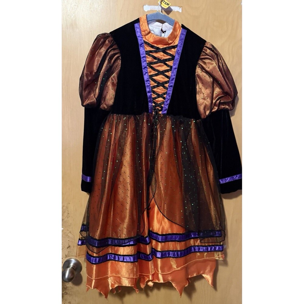 My Twinn Doll Witch Costume Girls Halloween Sz M 8 Excellent Quality EUC no Hat